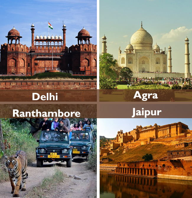 Delhi Agra Ranthambore Jaipur Tour