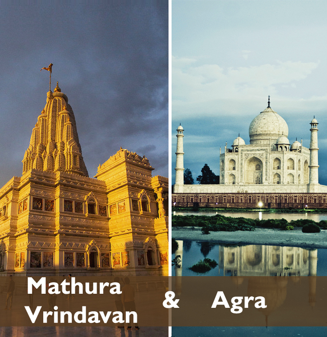 mathura vrindavan agra tour package 2 days